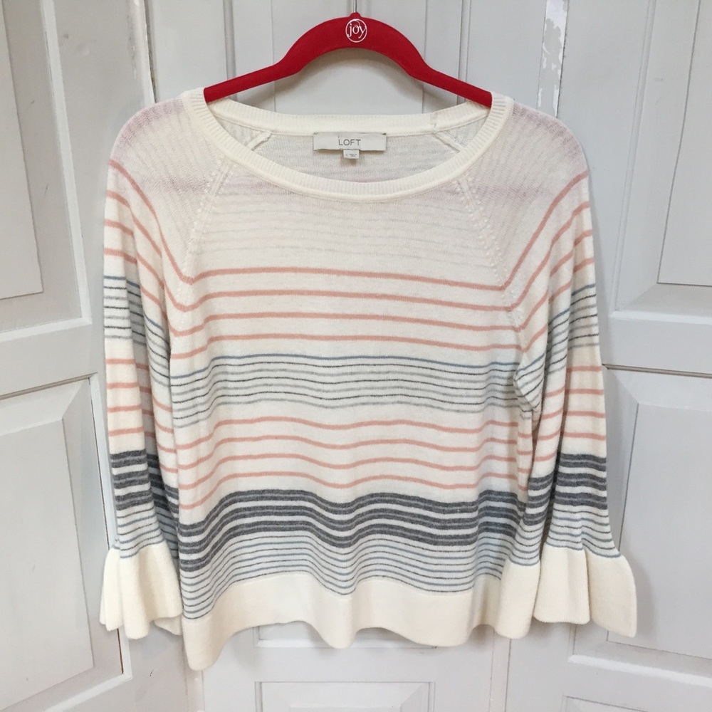 LOFT Striped Sweater
